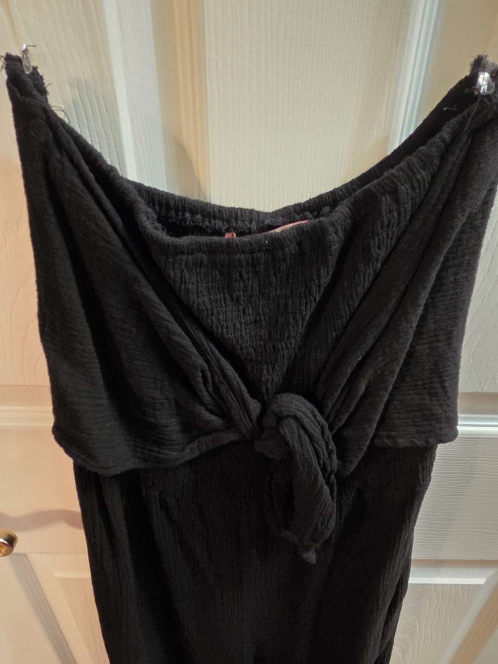 Black Strapless Jumpsuit Romper - Classic Black